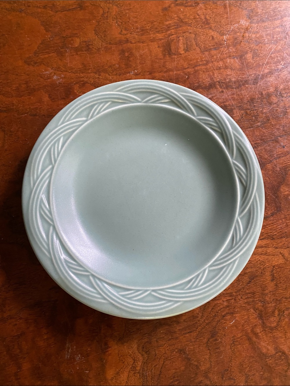 Pfaltzgraff Acadia Green 7 3/8 inch salad plate
